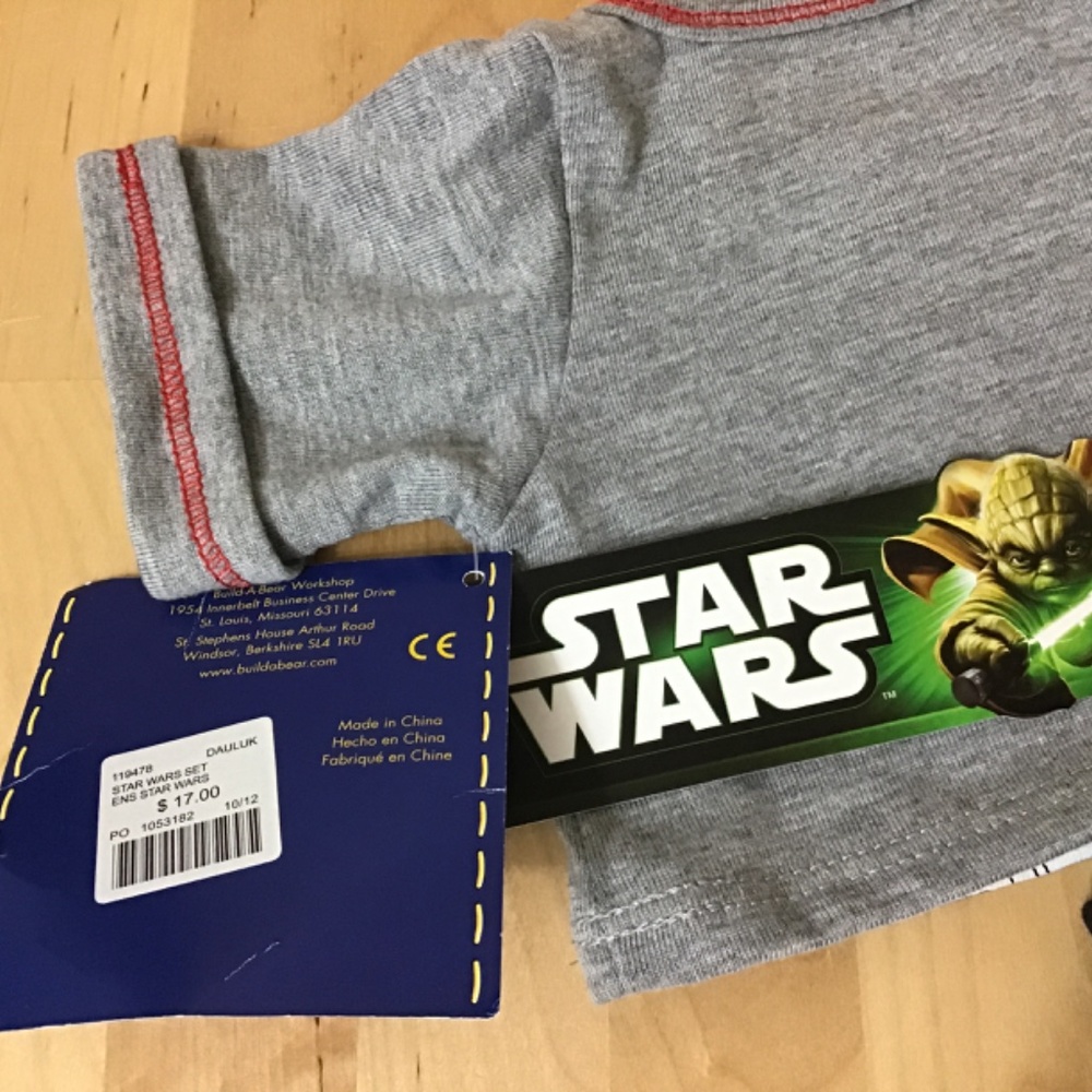Build a Bear Star Wars Shirts - Picture 6 of 6
